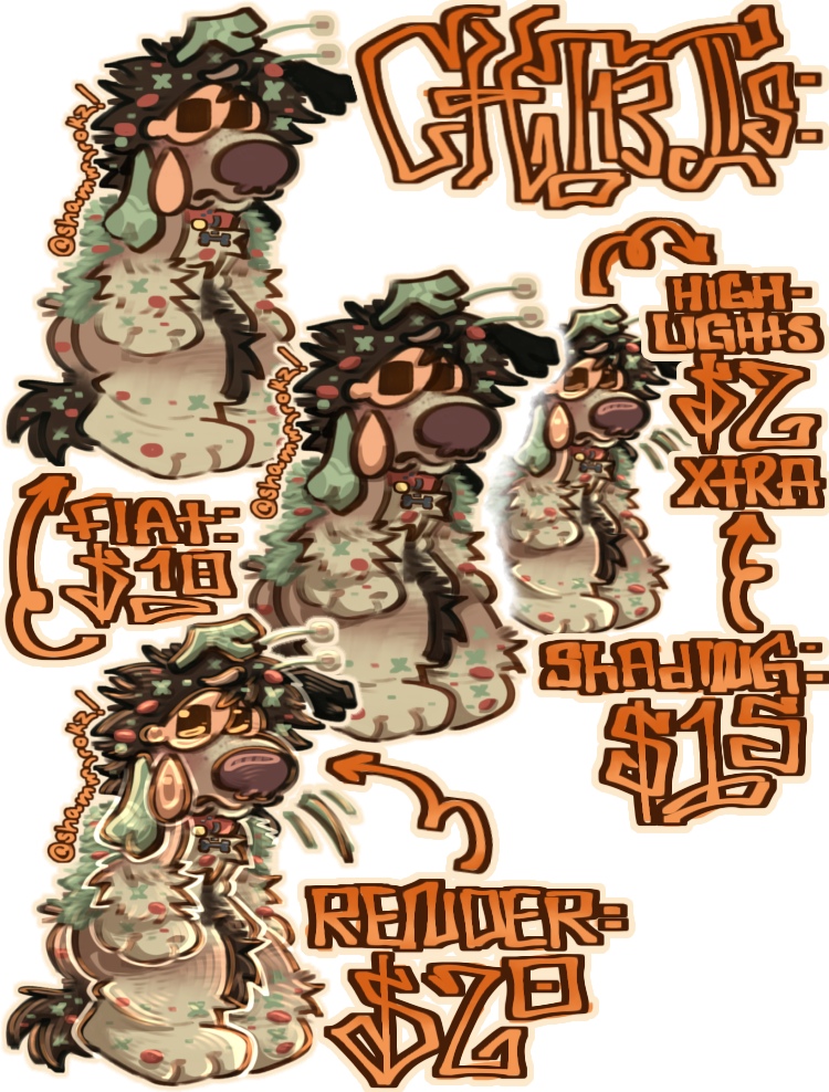 $10 ☘︎ $15 ☘︎ $20